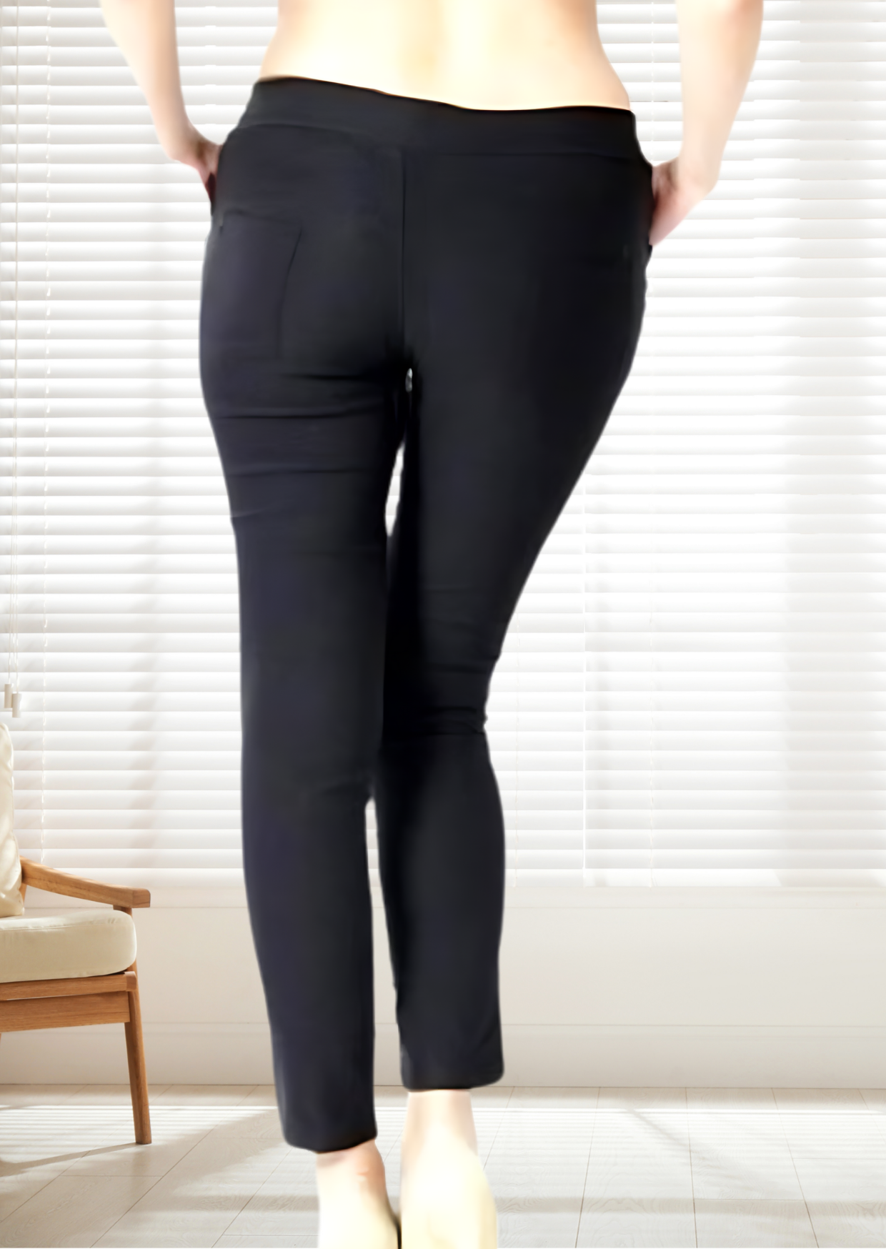 Black Slim Fit Jegging For Women