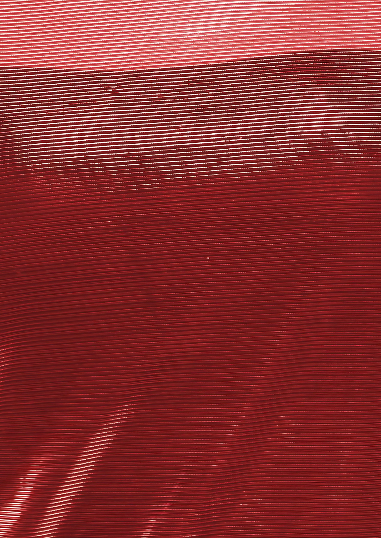 Red Shimmer Fabric Party Top for Women