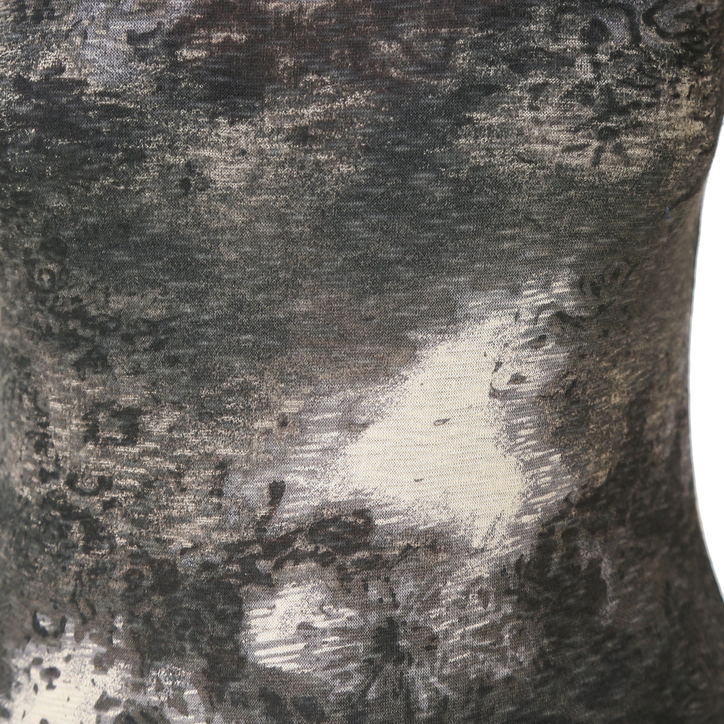 Brown Printed T-Shirt for Women