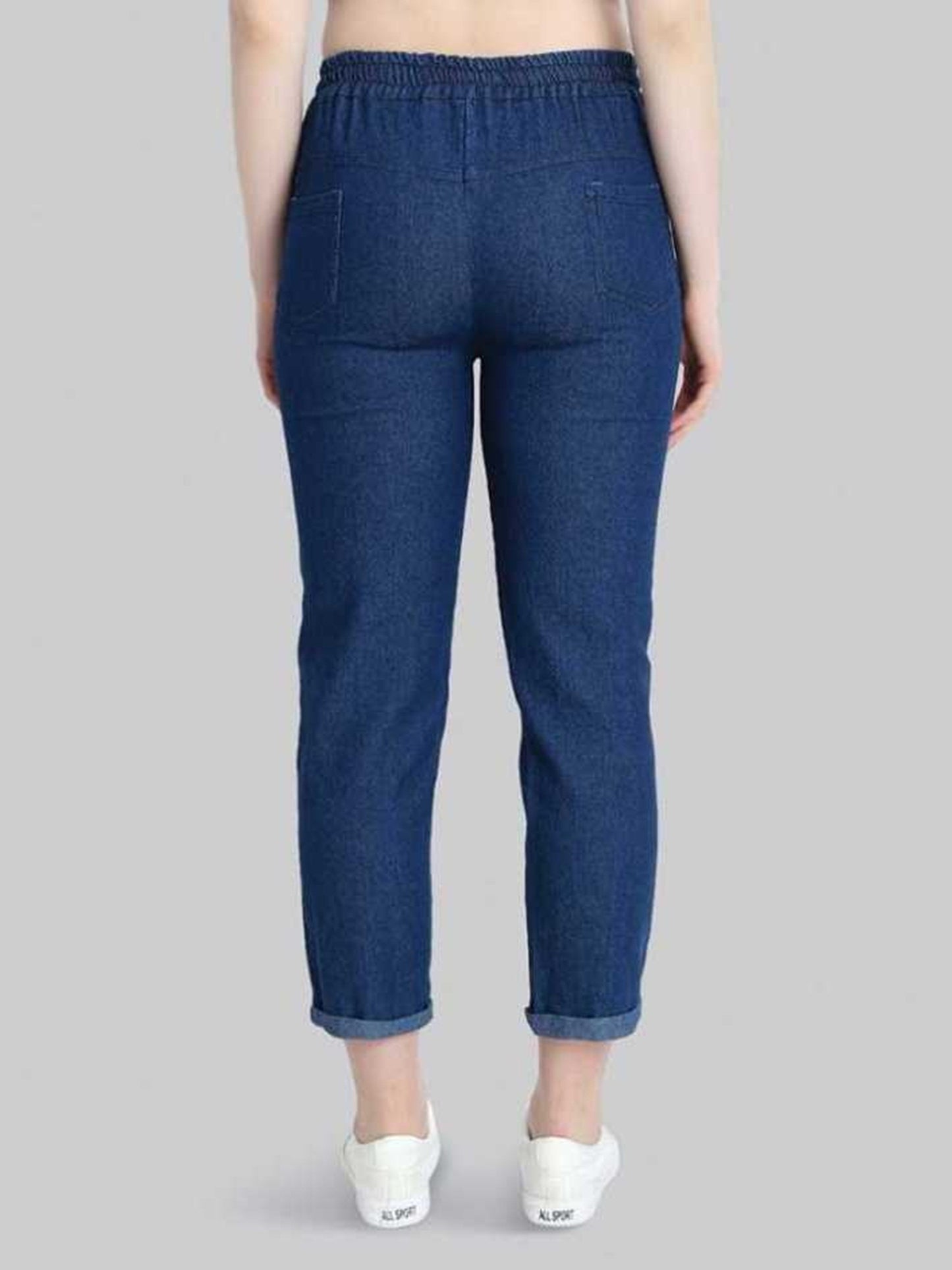 Casual Wear Denim Jogger for Women