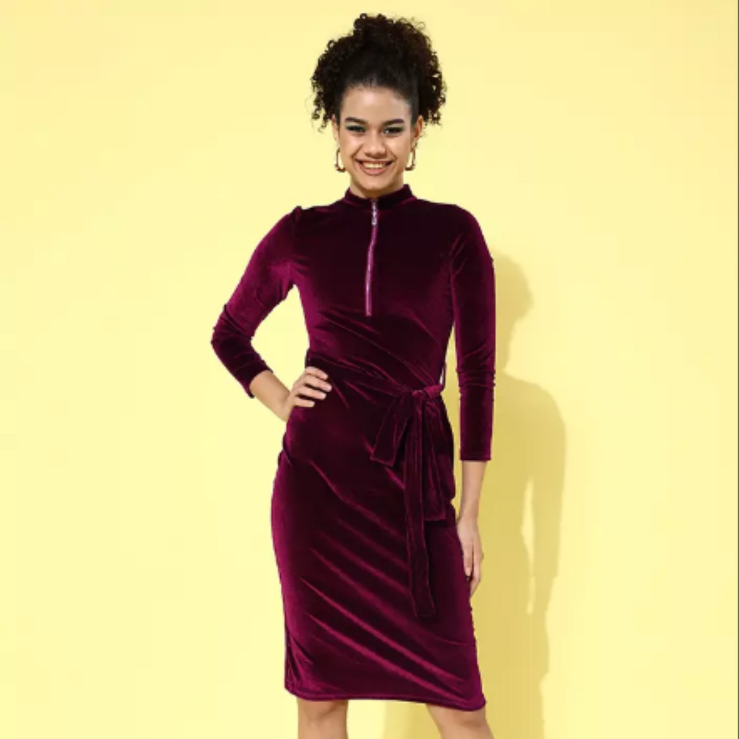 Women Velvet Dress