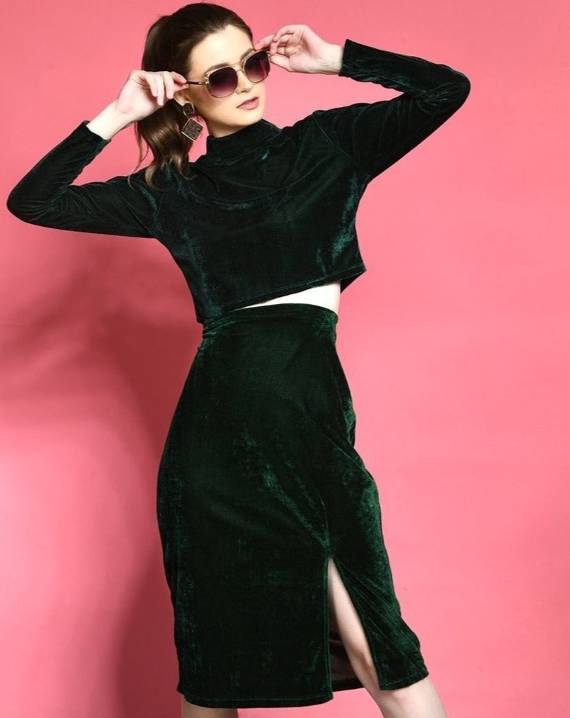 Velvet Cord Set for Women