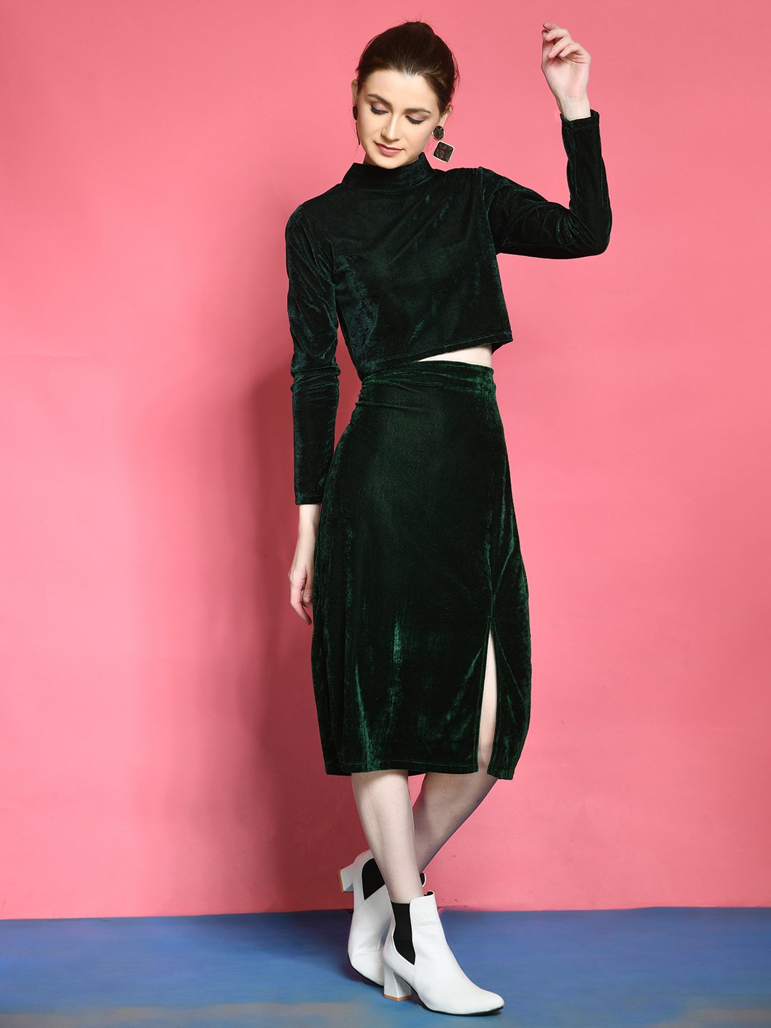 Velvet Cord Set for Women
