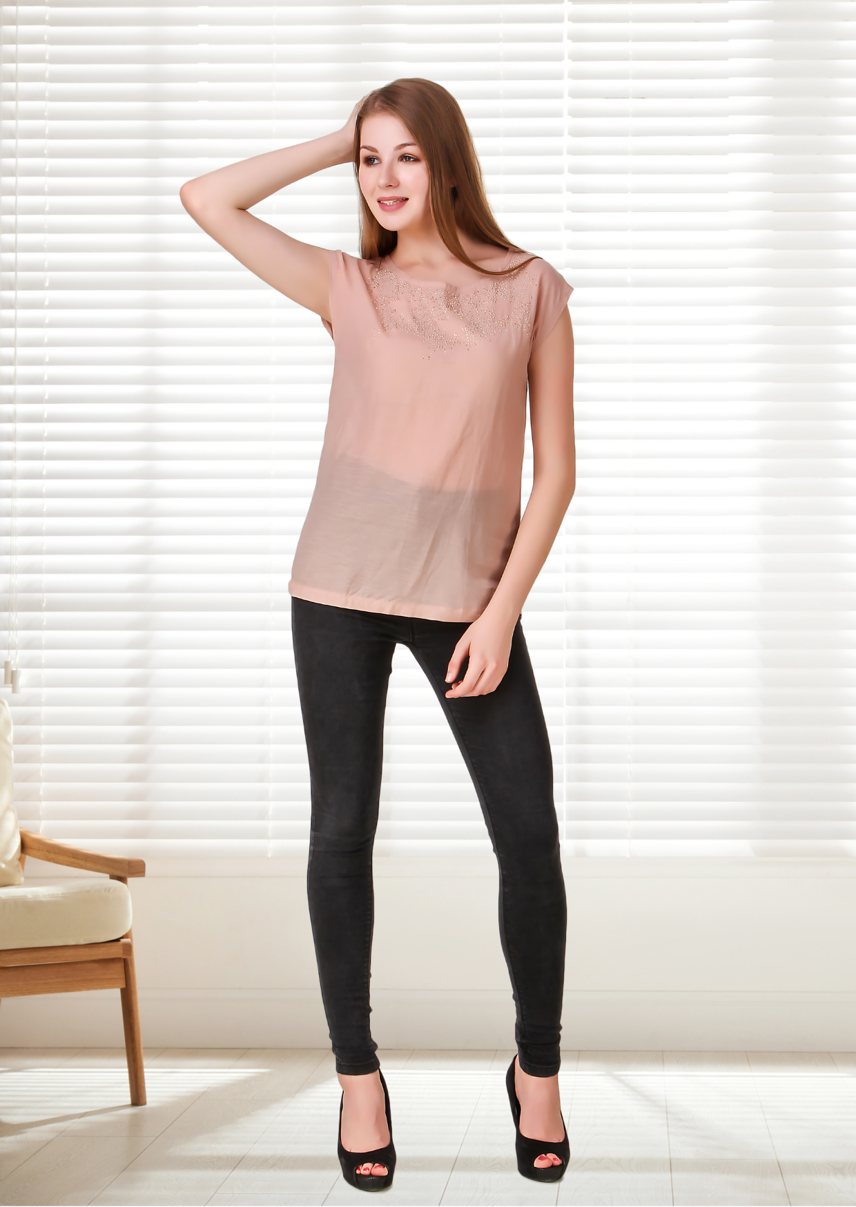 Onion Pink Top for Women