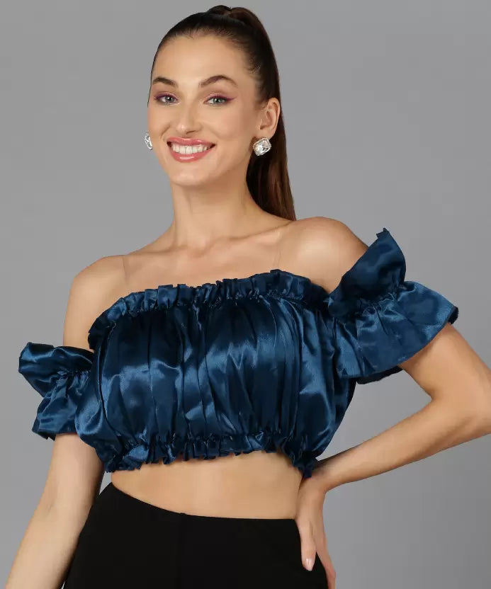 SATIN TOP FOR WOMEN