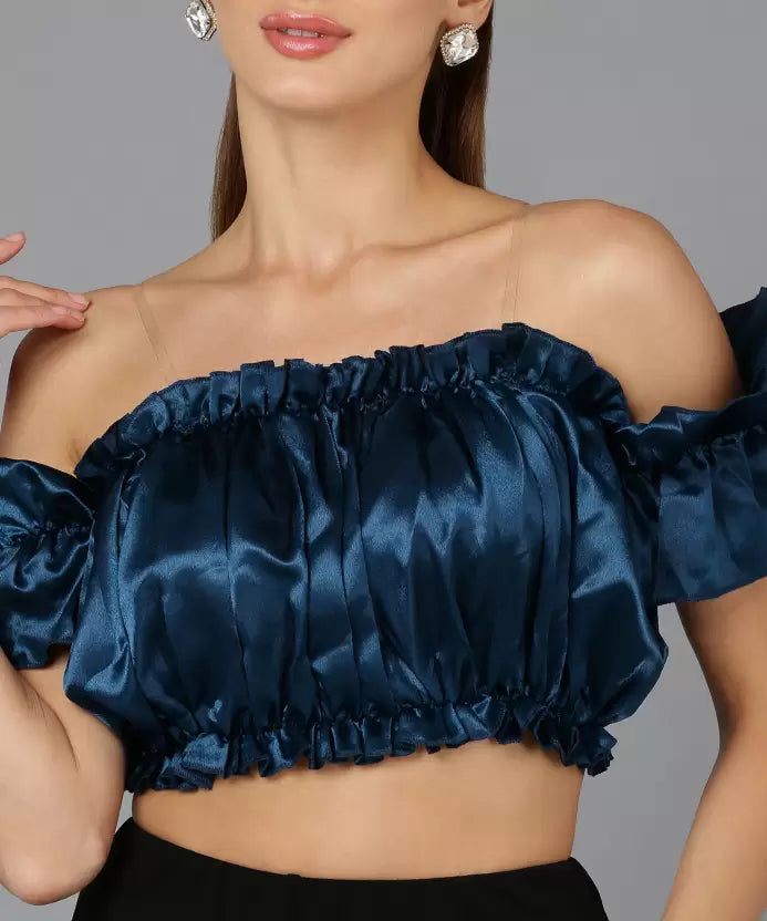 SATIN TOP FOR WOMEN