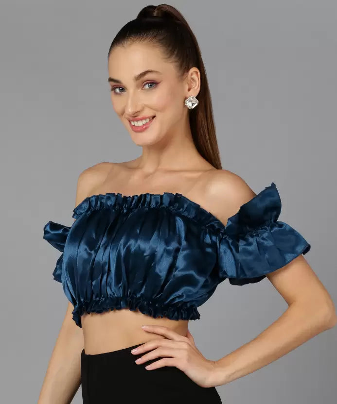 SATIN TOP FOR WOMEN