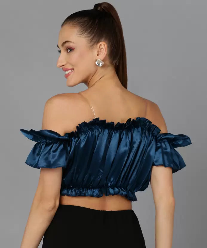 SATIN TOP FOR WOMEN