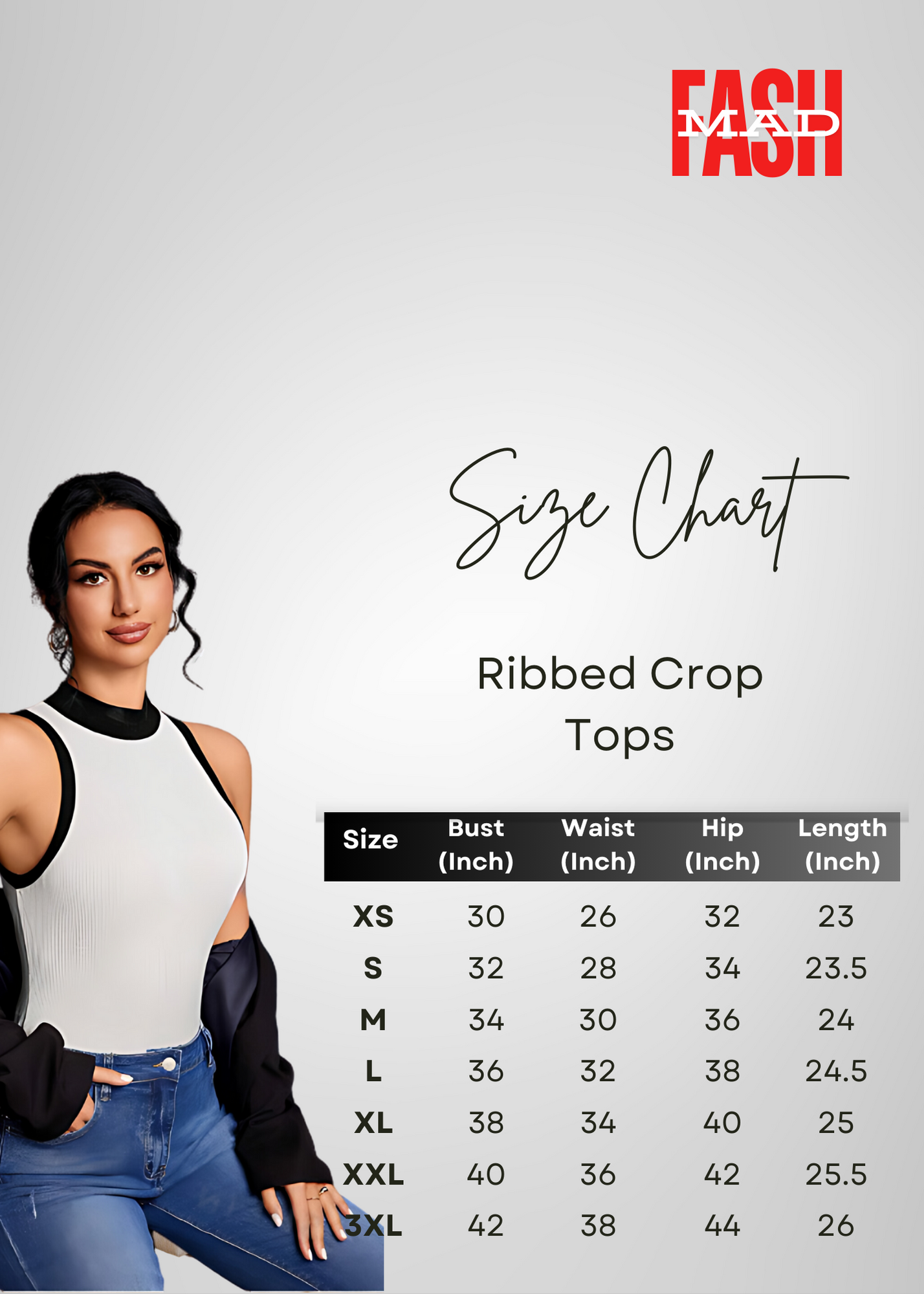 Color Block Rib crop top for women