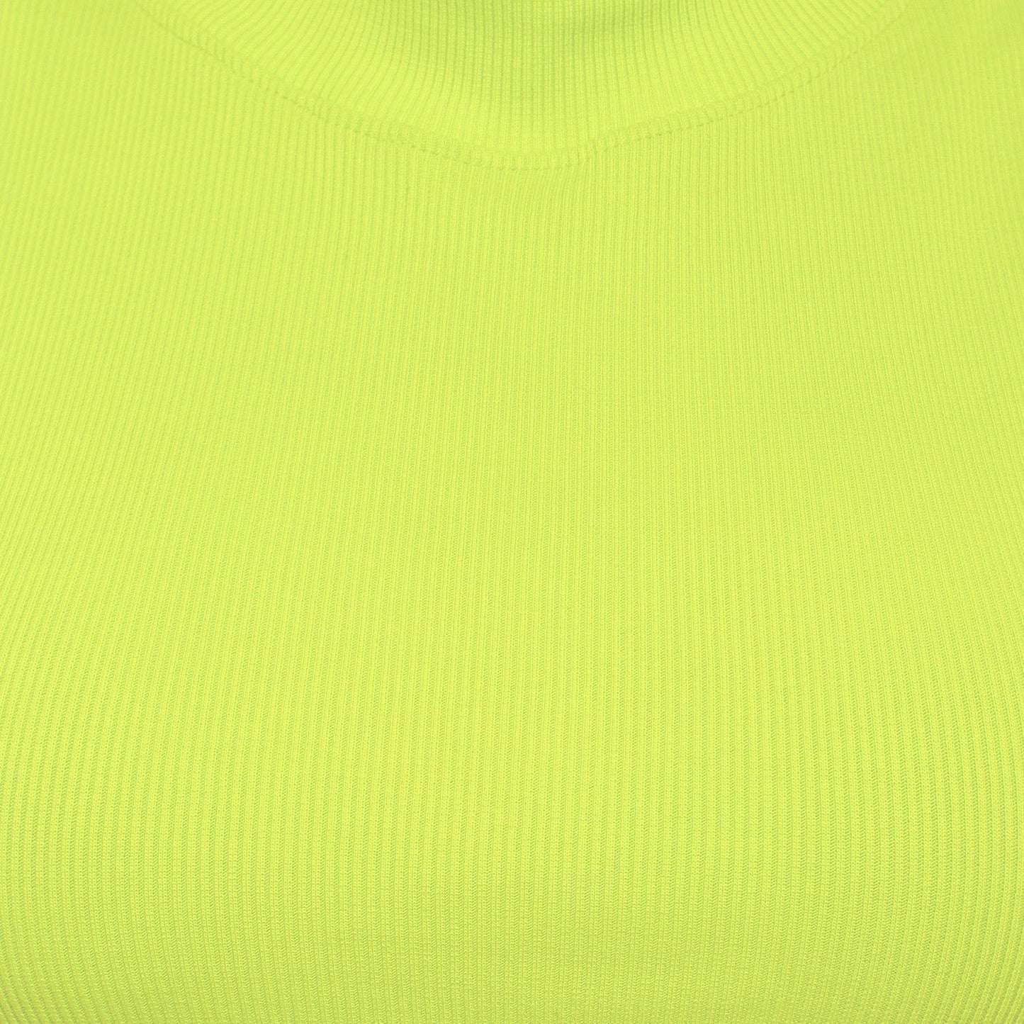 Mock Neck Ribbed Crop Top for Women | Stretchable | XS- XL
